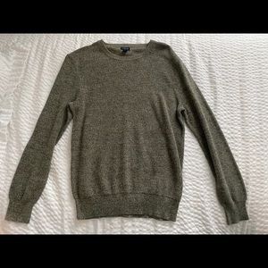 J.Crew Green 100% Cotton Sweater